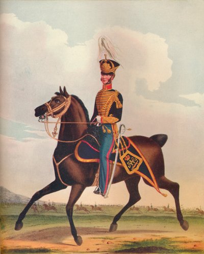 王立砲兵旅団の将校、c1833。 1914 作： Unbekannt