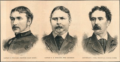 1879年のズールー戦争で殺された将校。 作： Unbekannt