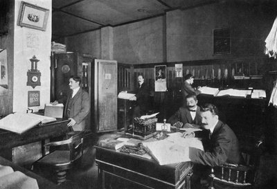 ペレスとサンジュリオの事務所、輸入業者と輸出業者、アスンシオン、パラグアイ、1911 作： Unbekannt