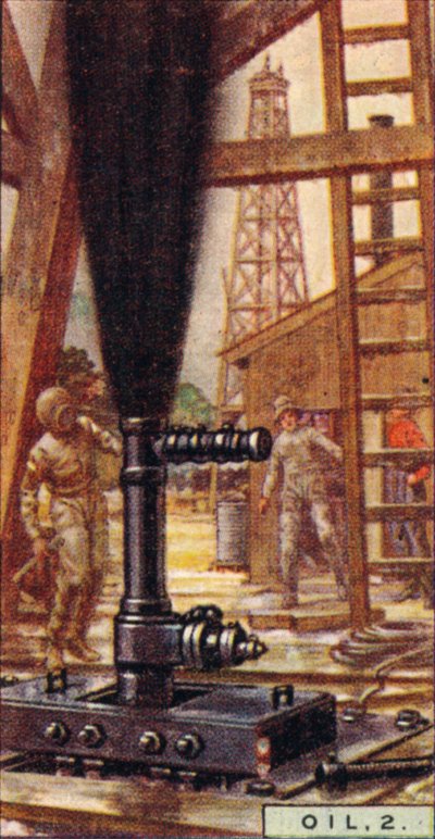 オイル、2-アメリカのガッシャーを支配する、1928 作： Unbekannt