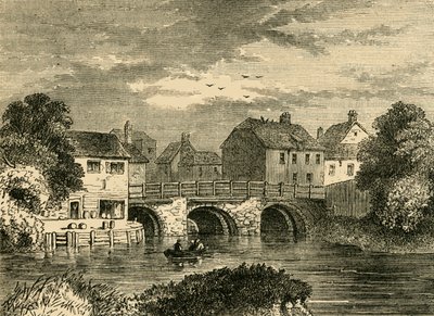 オールドボーブリッジ、c1876。 作： Unbekannt