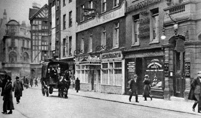 Old Compton Street、ソーホー、ロンドン、1926-1927 作： Unbekannt