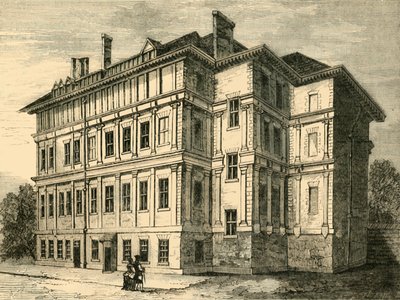 Old Craven House、1800、1881。 作： Unbekannt