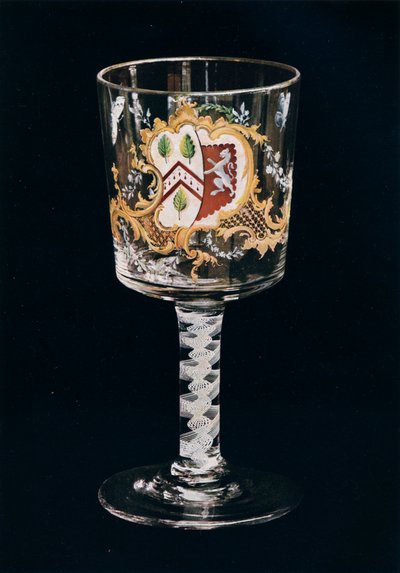 古い英語のガラスの杯、c1775 作： Unbekannt