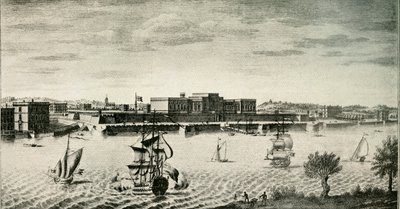 ウィリアム砦、1754年、1925年。 作： Unbekannt