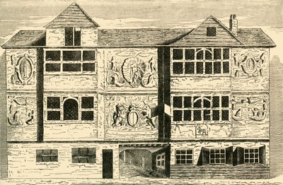 旧バンクサイドの住宅、c1878。 作： Unbekannt