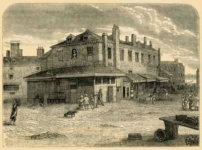 オールドハンガーフォードマーケット、1881年。 作： Unbekannt
