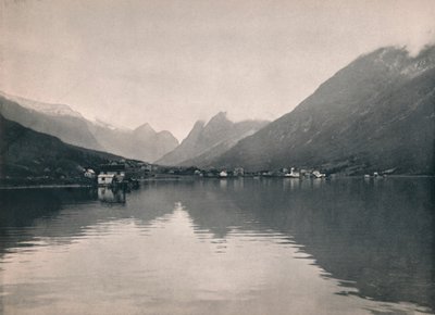 オルデン、ノードフィヨルド、1914年。 作： Unbekannt