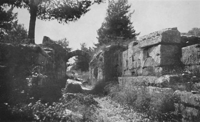 オリンピア-陸上競技場への入り口、1913 作： Unbekannt