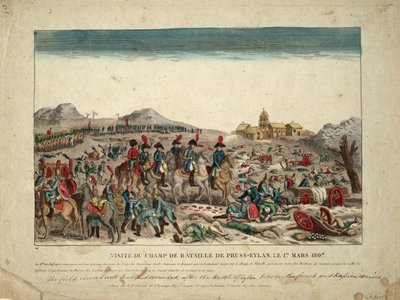 アイラウの戦場で、1807 作： Unbekannt