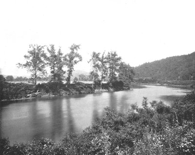 アメリカ、ペンシルベニア州ニューフローレンス近くのConemaugh、c1900。 作： Unbekannt