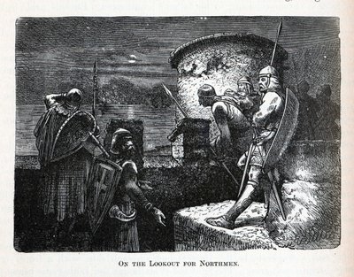 ノースマンの見張り番、1882年 作： Unbekannt