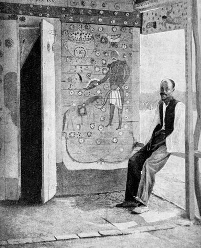 ブードゥー寺院の敷居、ハイチ、1922年 作： Unbekannt