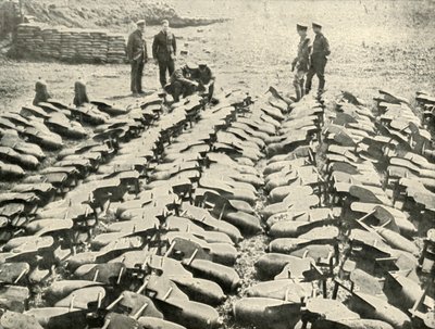 爆撃中隊の1泊配給、1919年。 作： Unbekannt