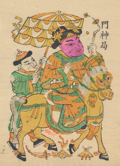 年賀絵を含む135点の木版画、19～20世紀。 作： Unbekannt