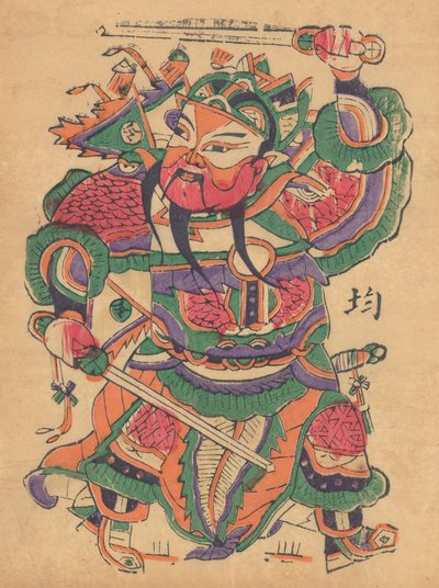 年賀絵を含む135点の木版画、19～20世紀。 作： Unbekannt