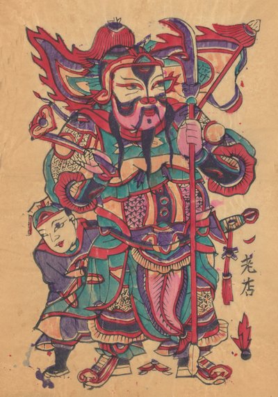 年賀絵を含む135点の木版画、19～20世紀。 作： Unbekannt