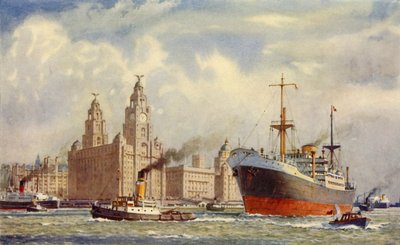 英国海ゲートウェイの1つ、c1948。 作： Unbekannt