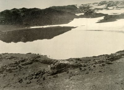 1908年、1909年、夏季のグリーンレイクのオープンウォーター 作： Unbekannt