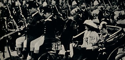 1945年6月22日、1945年の新統治の開会式。 作： Unbekannt