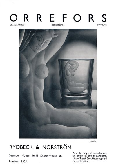 Orefors-Crystal-Rydbeck＆Norström。、1939 作： Unbekannt