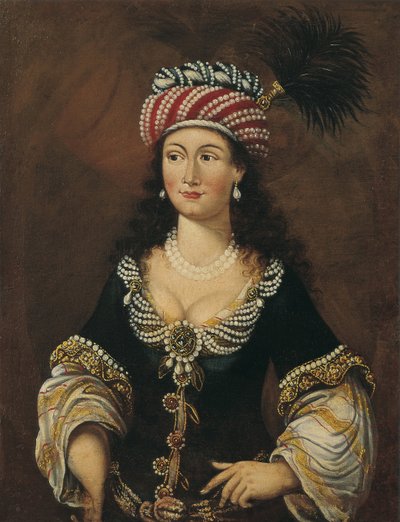 オリエンタル女性、ca 1681-1682 作： Unbekannt