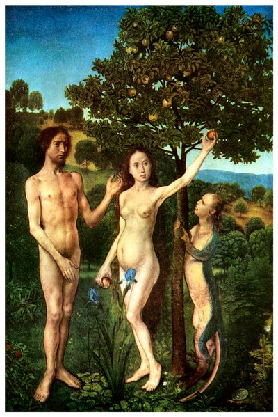 原罪：アダムとイブの陥落、c1467-1468 1956 作： Unbekannt