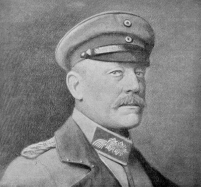 オスカーフォンフティエ、ドイツ第一次世界大戦将軍、1926年 作： Unbekannt