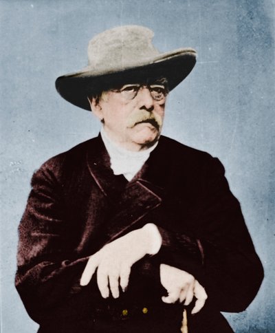オットー・フォン・ビスマルク、ドイツの政治家、1815-1898、1894-1907 作： Unbekannt