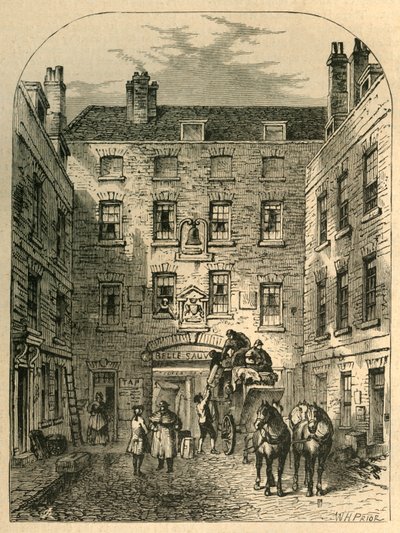 1828年、1897年のラベルソバージュの外宮。 作： Unbekannt