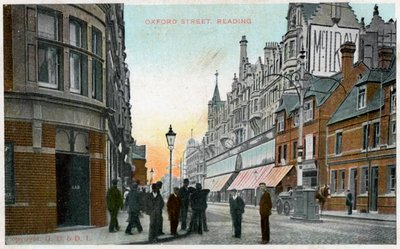 Oxford Street、レディング、バークシャー、c1900s-c1910s 作： Unbekannt