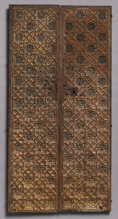 ドアのペア、1400年代初頭。 作： Unbekannt