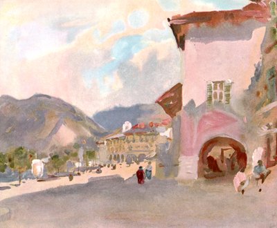 パランツァ、マッジョーレ湖、1892年、c1900。 作： Unbekannt