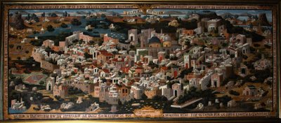 エルサレム市、1833年とパレスチナのパノラマビュー 作： Unbekannt