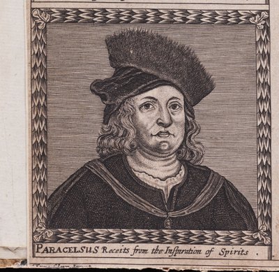 Paracelsus From：Inspirati、1659の注文 作： Unbekannt