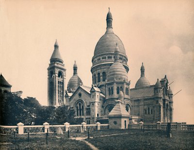 パリ。 -バシリカオブザセイクレッドハート、c1910。 作： Unbekannt