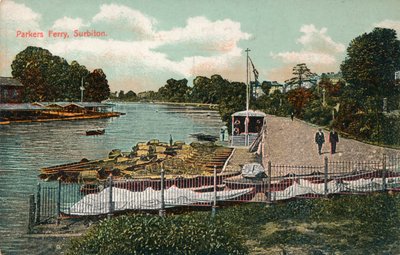 パーカーズフェリー、サービトン、c1907 作： Unbekannt