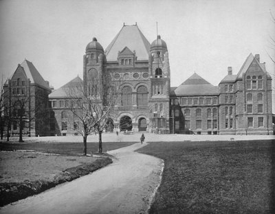 国会議事堂、トロント、カナダ、c1897。 作： Unbekannt