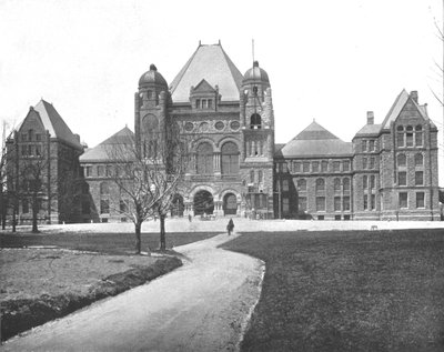 国会議事堂、トロント、カナダ、c1900。 作： Unbekannt