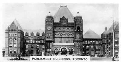 国会議事堂、トロント、オンタリオ、カナダ、c1920s 作： Unbekannt