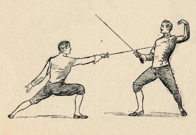 ティアースのパリー-フェンシング、1912 作： Unbekannt