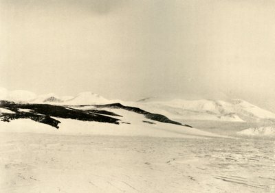 クイーンアレクサンドラ山脈の一部1500フィート氷河上、c1908、1909。 作： Unbekannt