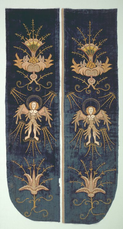 Chasubleバックの一部、c。 1500。 作： Unbekannt