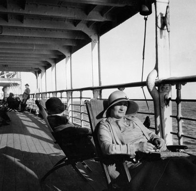 キュナードラインの乗客、西インド諸島へのクルーズ、1931年1月〜3月 作： Unbekannt