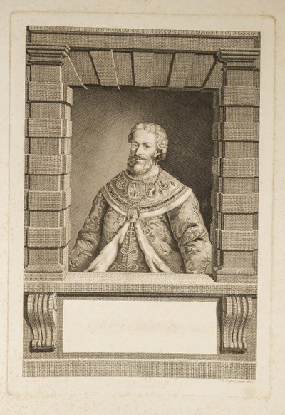 モスクワの家父長Filaret Fyodor Nikitich Romanov 1553-1633 作： Unbekannt