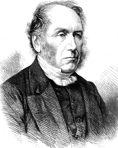 パトリックベル1799〜1869年、スコットランドの聖職者で発明家、1868年 作： Unbekannt