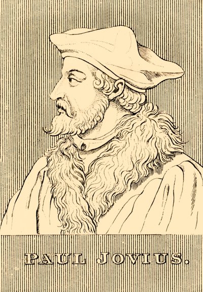 ポールジョビウス、1483-1552、1830年。 作： Unbekannt