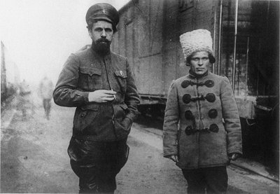 Pavel DybenkoとNestor Makhno 作： Unbekannt