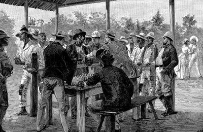 西インド労働者への支払い、1888 作： Unbekannt