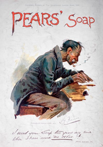 梨ソープ広告、1894 作： Unbekannt